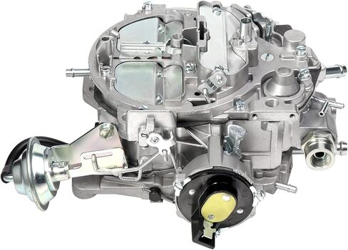 روتشستر Quadrajet المكربن ​​4 برميل الكهربائية الاختناق الكربوهيدرات لشيفي 305-350 CI محركات جنرال موتورز كاديلاك 1980-1989 1904R 1906R 4MV 750 CFM فراغ الثانوية Quadrajet المكربنات مع جوانات الطائرات المقابس in Kuwait