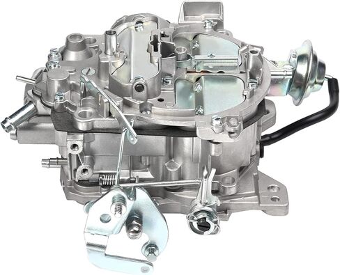 روتشستر Quadrajet المكربن ​​4 برميل الكهربائية الاختناق الكربوهيدرات لشيفي 305-350 CI محركات جنرال موتورز كاديلاك 1980-1989 1904R 1906R 4MV 750 CFM فراغ الثانوية Quadrajet المكربنات مع جوانات الطائرات المقابس in Kuwait