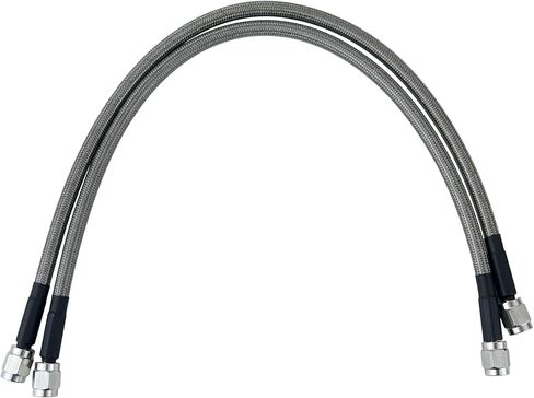 220-8307 Flexline,Brake Hose Kit,Front,18 in, 3 AN Hose,3 AN Straight Inlet,3 AN Straight Outlet,Fittings Included,Various Applications in Kuwait