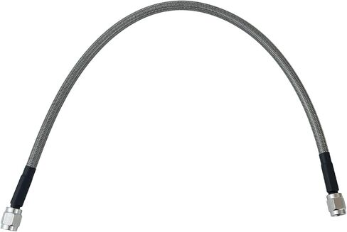 220-8307 Flexline,Brake Hose Kit,Front,18 in, 3 AN Hose,3 AN Straight Inlet,3 AN Straight Outlet,Fittings Included,Various Applications in Kuwait