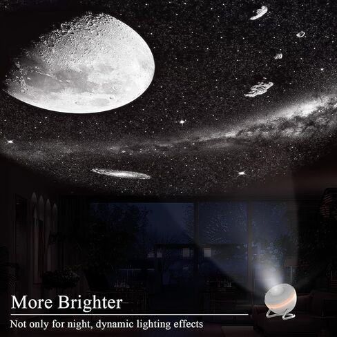 Meteor Galaxy Projector for Bedroom, 13 in 1 Planetarium Projector with Timer, Meteor & RGB Lighting Effects, Ocean Wave Projector Jellyfish Night Light for Kids, Adults in Saudi Arabia