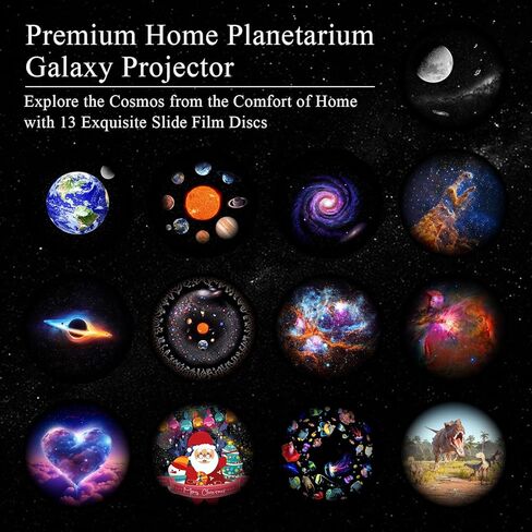 Meteor Galaxy Projector for Bedroom, 13 in 1 Planetarium Projector with Timer, Meteor & RGB Lighting Effects, Ocean Wave Projector Jellyfish Night Light for Kids, Adults in Saudi Arabia