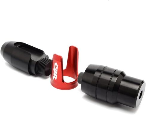 YADIS For HONDA CBR250R CBR300R CBR500R CBR600F CBR650F CBR 600 F ملحقات الدراجة النارية الإطار المنزلق واقي مزلق عادم التصادم، أحمر in Kuwait