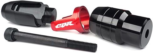 YADIS For HONDA CBR250R CBR300R CBR500R CBR600F CBR650F CBR 600 F ملحقات الدراجة النارية الإطار المنزلق واقي مزلق عادم التصادم، أحمر in Kuwait