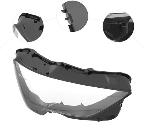 For Audi Q3 2019-2023 Headlight Cover,Right Passenger Side Headlamp Lens Cover for Audi Q3 2019 2020 2021 2022 2023 in Kuwait