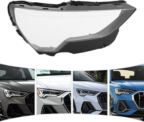 For Audi Q3 2019-2023 Headlight Cover,Right Passenger Side Headlamp Lens Cover for Audi Q3 2019 2020 2021 2022 2023 in Kuwait