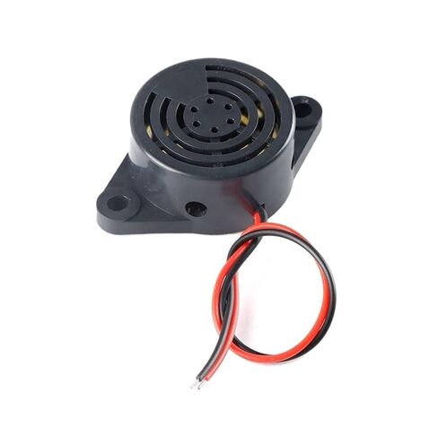 and Black DC3-24V Continuous Sound High Decibel DC Alarm Buzzer SFM-27(White) in Kuwait