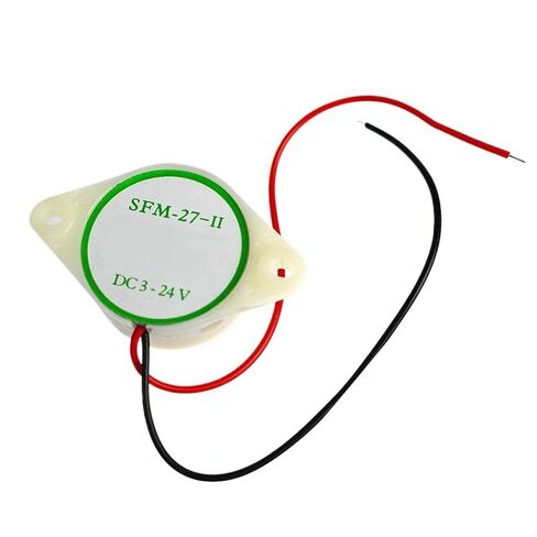 2 قطعة SFM-27 الطنان النشط عالية ديسيبل تيار مستمر 3-24 فولت 12 فولت 95DB الطنانة الإلكترونية إنذار صفارة متقطعة in Kuwait