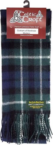 وشاح جراهام من مونتروز ترتان من صوف الحمل مصنوع في اسكتلندا in Kuwait