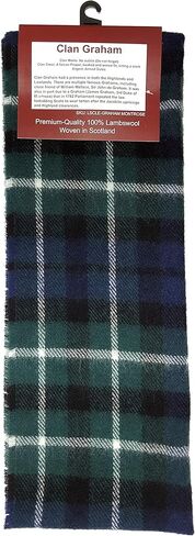 وشاح جراهام من مونتروز ترتان من صوف الحمل مصنوع في اسكتلندا in Kuwait