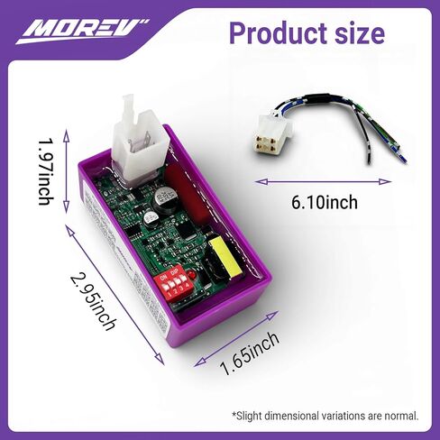 Adjustable 4 Pin DC CDI Box with DIP Switch Rev Limiter (4000-12000 RPM), Racing Ignition Unit for TaoTao Kazuma SunL Roketa Baja 50cc 70cc 90cc 110cc 125cc ATV Dirt Bike Scooter Go Kart in Saudi Arabia