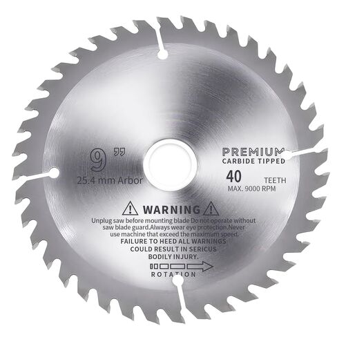 4-Inch（110mm 40T Circular Saw Blade Alloy Steel TCT ATB 20mm Arbor（Reduced Ring 16mm） Multifunction Woodworking Disc for Wood, Plastic, PVC, Acrylic, Plywood in Saudi Arabia