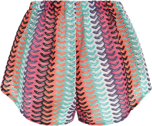 ZAFUL Crochet Cover Up Shorts for Women Beach Swimwear 2026 Boho High Waisted Drawstring Flowy Swim Bottom in Kuwait