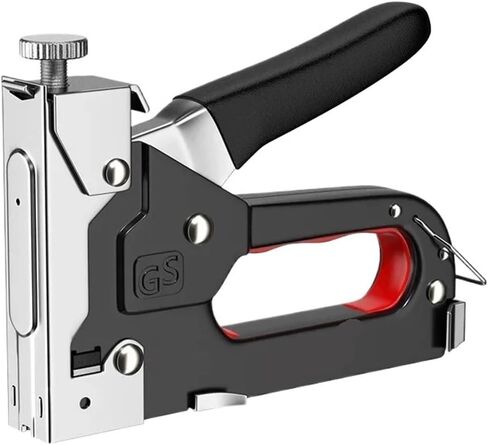 Manual Nailing Gun Construction Stapler Heavy Duty Staple Guns Air Nail Woodworking with 600 Home Carpentry Tools in Saudi Arabia