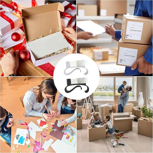 Ergonomic Handheld Tape Dispenser - One-Handed Gift Wrapping Tool,3D Printed Tape Cutter Dispenser for Gift Wrapping,Packing and Crafting(Set of 2) in Kuwait