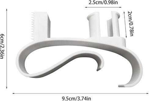 Ergonomic Handheld Tape Dispenser - One-Handed Gift Wrapping Tool,3D Printed Tape Cutter Dispenser for Gift Wrapping,Packing and Crafting(Set of 2) in Kuwait