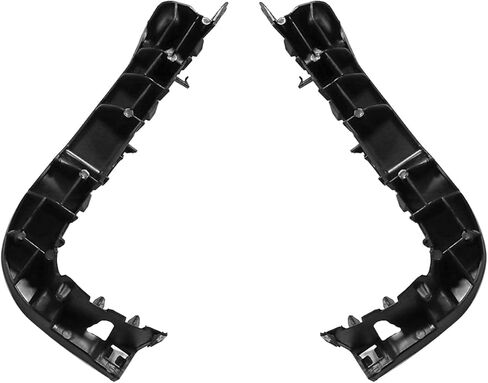 YHB Bumper Brackets fit for 2015 2016 2017 2018 Audi A3 S3 Quattro Sedan Convertible 4Cyl 2.0L 1.8L Front Driver and Passenger Side - Bumper Brackets Retainer Mounting Braces Pair Set in Saudi Arabia