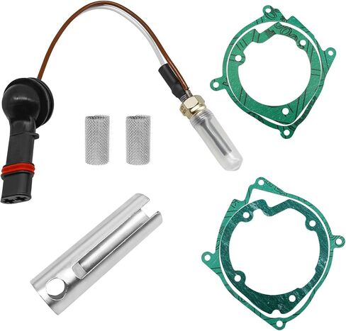 طقم إصلاح قابس توهج السخان متوافق مع Espar Airtronic Eberspacher استبدال # 252069100102 252069010003 252069060001 252069011300 طقم صيانة سخان التوقف 2KW D2 D4 D4S 12V in Kuwait