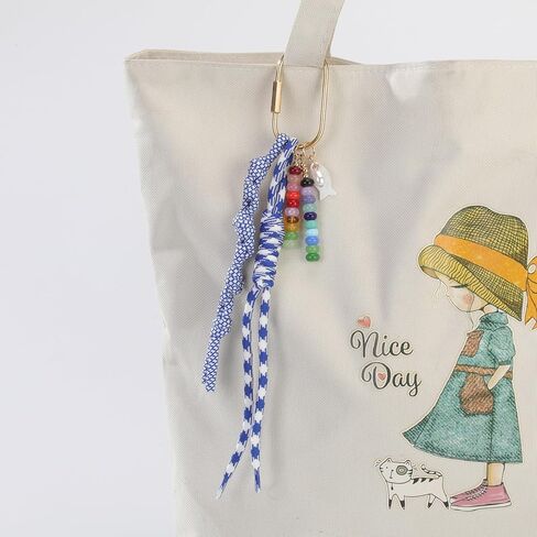 الخرز الملون مضفر حبل أزرق Paracord الأسماك سحر حقيبة سحر المفاتيح in Kuwait