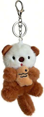 OROZCOR Otter Plush Keychain, Cute Keychains for Women - Stuffed Animal Keychain with Cute Bag Backpack Purse Charms in Saudi Arabia