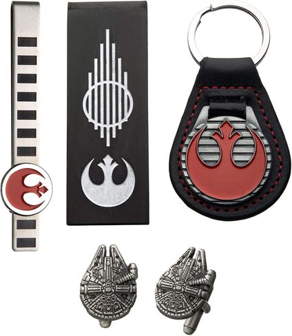 Star Wars Rebel Keychain, Tie Clip, Money Clip and Cufflink Set in Saudi Arabia