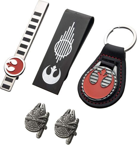 Star Wars Rebel Keychain, Tie Clip, Money Clip and Cufflink Set in Saudi Arabia
