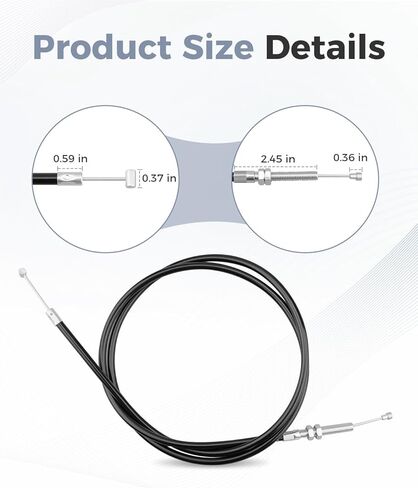Motorcycle Clutch Cable Fit for Honda Shadow 1100 VT1100C/C2/C3/Aero/Spirit/ACE/Sabre (1995–2007) Replace 22870-MBH-000/22870-MAH-000 in Saudi Arabia