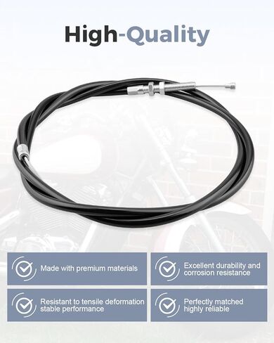 Motorcycle Clutch Cable Fit for Honda Shadow 1100 VT1100C/C2/C3/Aero/Spirit/ACE/Sabre (1995–2007) Replace 22870-MBH-000/22870-MAH-000 in Saudi Arabia