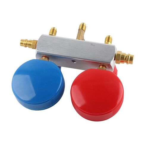 3 Way AC Diagnostic Manifold Gauge Set Refrigerant Charging Tool Kit for R410A R22 R404 in Saudi Arabia