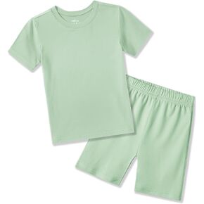 Arshiner Pajamas for Girls Summer Short Sleeve Sleepwear Kids Soft Cute Snug Fit Pjs Sets in Kuwait