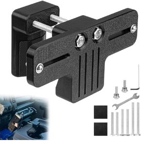 حامل راديو CB عالمي مطور - مشبك مع وسادات مضادة للانزلاق، يناسب الشاحنات ومركبات RVs ومركبات الطرق الوعرة، PETG قوي لتثبيت سريع وآمن in Kuwait