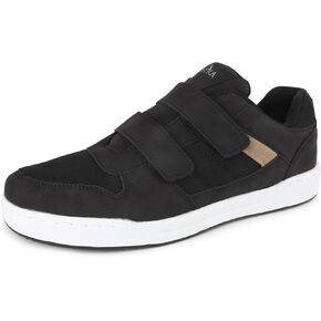 أحذية رياضية واسعة لمرضى السكري للرجال - أحذية لتقويم العظام مع حزام قابل للتعديل - راحة مضادة للانزلاق للوذمة وتورم القدمين والاعتلال العصبي - حذاء كاجوال خفيف الوزن سهل الارتداء in Kuwait