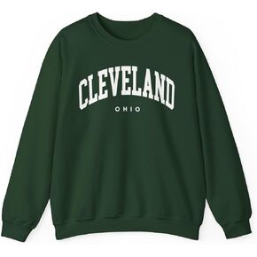 Cleveland Ohio Adult Unisex Crewneck Sweatshirt in Saudi Arabia