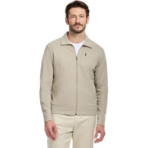 SAKS Fifth Avenue Men's Pique Premium Knit Full Zip Sweater in Kuwait