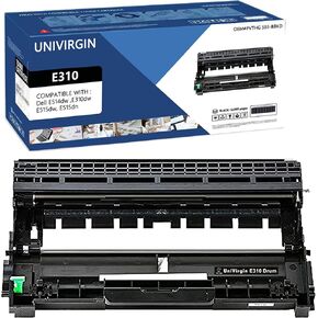 Compatible E310dw Drum Unit Replacement for Dell E310 E514 E515 E310dw Drum Unit for use in Dell E310dw E514dw E515dw E515dn Printer (Black,1-Pack) in Kuwait