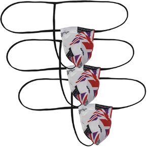 الرجال الحقيبة ثونغ سلسلة حزام رياضي السروال ميني بكيني Tangas منخفضة الارتفاع الملابس الداخلية صحيفة g-سلسلة in Kuwait