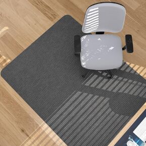 حصيرة كرسي مكتب Placoot للأرضيات الصلبة والبلاط مقاس 55 بوصة × 35 بوصة حصيرة كرسي مكتب للكراسي المتدحرجة، مادة كبيرة مضادة للانزلاق وقابلة لإعادة التدوير، سجادة كرسي الكمبيوتر للمكتب/المنزل in Kuwait