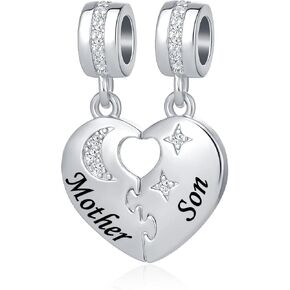 الأسرة أمي زوجة الكتاب المقدس الحب القلب استرخى سحر فراشة الأم ابنة الابن التوحد لغز سحر يناسب الأساور وقلادة قلادة in Kuwait