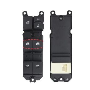 Front Left Driver 2Auto Compatible with Toyota Camry 2015 2016 2017 Electric Master Power Window Switch Button 84820-06120 8482006120 in Kuwait