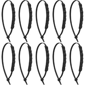 سلاسل الثلج للدراجات النارية E-bike 10 قطع سلاسل الإطارات غير القابلة للانزلاق سلاسل العجلات العالمية للثلج النايلون 20 أسنان سلاسل إطارات الثلج الشتوية سلاسل إطارات الثلج سلاسل العجلات لسلاسل إطارات الثلج سلاسل للإطارات in Kuwait