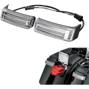 TCMT LED السرج المدخن تشغيل الفرامل بدوره ضوء مناسب لـ Harley Touring Street Glide Road Glide 2014-2023 Electra Glide Ultra Classic 2014-2019 Ultra Limited 2014-2022 Road King Special 2017-2024 in Saudi Arabia