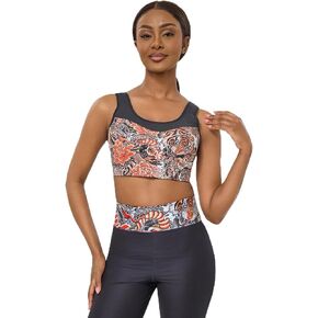 Ethika Women’s High Impact Sports Bra – Subzero Cooling Fabric, Adjustable Straps, Hook & Eye Closure, Mesh Ventilation, Maximum Support Workout Bra - Subzero Performance - Shogun (AST, M) in Saudi Arabia