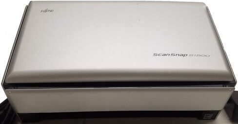 Fujitsu ScanSnap S1500 Scanner W/New Adapter, Cable, Cord, Scanned Page in Saudi Arabia
