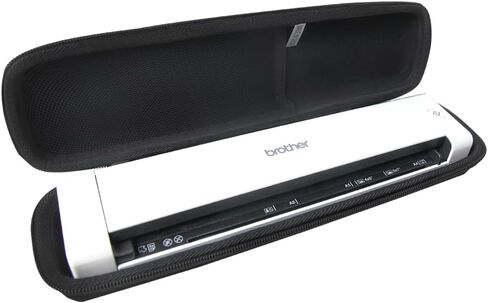 حافظة سفر صلبة من Adada لجهاز Brother DS-640 / DS-740D / DS-720D ماسح ضوئي للمستندات المحمولة مزدوج الحجم in Kuwait