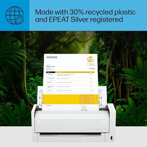 HP ScanJet Pro 4200 s1, Fast 2‑Sided Scanner with Auto Document Feeder, Best for Office (8Q4W2A) in Saudi Arabia