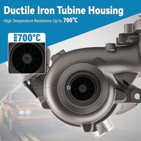 BFO Turbo Turbocharger Kit for Audi A3 Q2 Q3, for VW Golf Passat Tiguan Touran, for Seat Leon Tarraco Skoda Octavia Superb III, F026510033 40002509 04L253010BV in Kuwait