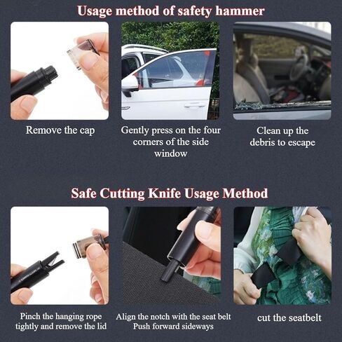 Car Window Breaker, Safety Life Hammer, Emergency Tool for Escaping Broken Glass in The Car, Quick Window Breaker Hammer in Saudi Arabia
