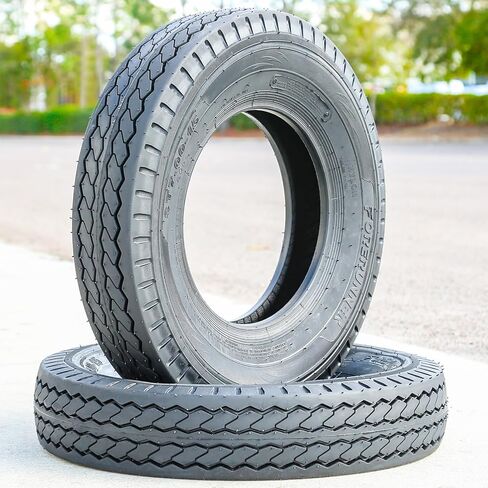 مجموعة من 2 (اثنين) إطارات المقطورة الفاخرة Forerunner QH505 - ST7-15 7X15 (205/90D15) 109/105G نطاق تحميل E LRE 10 طبقات BSW جدار جانبي أسود in Saudi Arabia