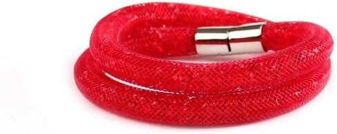 SWAROVSKI Stardust Red Crystals Double Bracelet 5185873-S- Small in Saudi Arabia
