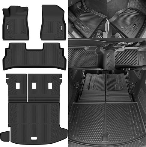 سجادات أرضية لسيارة 2024 2025 تشيفي تراكس و2024 بويك إنفيستا - مخصصة لجميع الأحوال الجوية لسيارة شيفروليه تراكس، بطانات حصيرة البضائع وإكسسوارات بطانة الأرضية in Kuwait